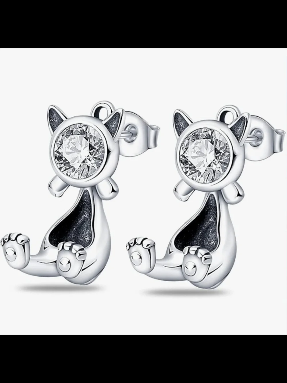 Whimsical Sitting Cat Earrings Purrrrfect For Cat Lovers